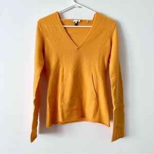Vince For Bergdorf Goodman | Orange Cashmere Hoodie Size S ($60)